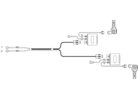 Arc Lighting Super decoder harness kit 9005 (2 ea) Main Image